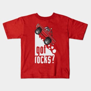 Got Rocks- Muticolor and White Kids T-Shirt